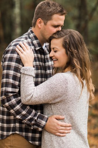 08-Pine-tree-rustic-Central-Wisconsin-Fall-Engagement-Photos-James-Stokes-Photography